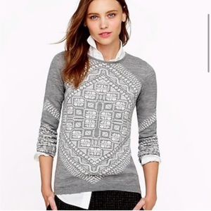 J. Crew XS Sweater Holiday Winter